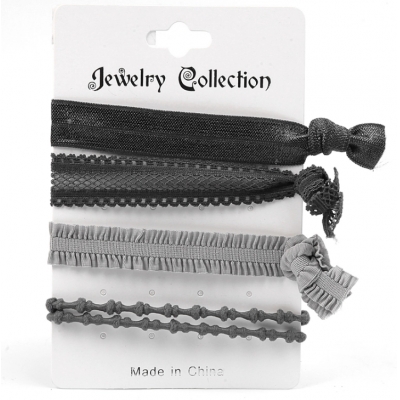 New design Knotted Elastic Hair Tie For Decoration